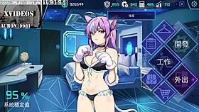 ai gets sexy in hentai machine girl fun 😏