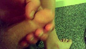 relaxing massage session in the video