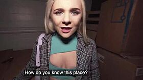 Public Agent Blue Eyed Blonde British Babe Takes a Big Czech Cock in Her Wet Pussy