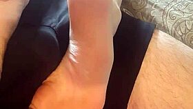 foot massage with a special ending