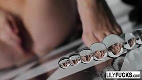 i watch lily carter masturbate and insert a dildo in her ass