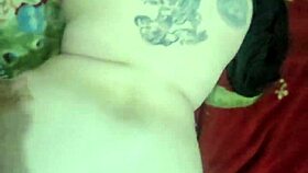 Blonde slut goes doggystyle, getting her shaved pussy and ass roughly fucked