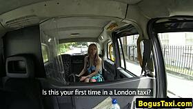 does the uk milf dickride the taxi driver till cumshot?