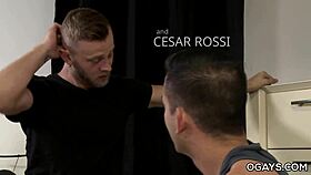 hey, check out this handsome gay couple getting it on with massages and blowjobs