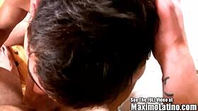 Martin fucks maxi and shares the cum 😈