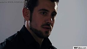 Dominant bosses Cherie DeVille and Joanna Angel share their new assistant guy for wild fun!