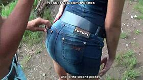 Hey, wanna see this young girl flash tits and ass for cash?