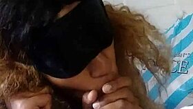 Meechie Handles Sloppy Deepthroat On Monster Cock