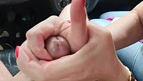 Can you stop the trip for her handjob until I cum?