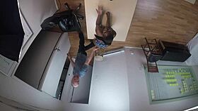 missy maverick performs cam fetish actions on webcam