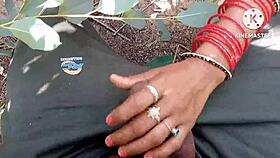 indian desi called outside home and fucked with dildo 😈