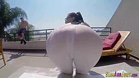 big booty slut gets railed in outdoor hardcore masturbation