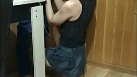 So, while guests walked below, I gave an epic blowjob on the balcony! 😜