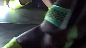 हॉट बिच मोनिका फॉक्स लाइट ग्रीन आउटफिट में पोज़िंग, बिग टॉय से खेल रही, डिल्डो से असफकिंग और निपल्स मस्तरबेट कर रही?