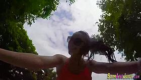 big booty slut gets railed in outdoor hardcore masturbation