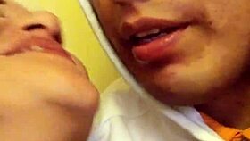 fell off the motorcycle but still fucked the skinny Latina prostitute