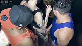 O Put�o Kinky Chaser Pediu Para Conhecer As Cabines Do Sexo Fomos L� Foder!