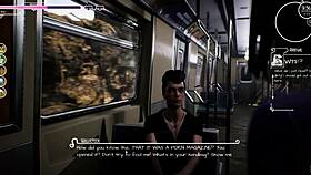 Innocent College Girl's Wet Dream Turns Rough in Public Train