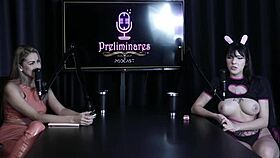 Teen Demonstrates Her Moans, Shows Breasts And Tattoos After Getting Sucked In Bathroom