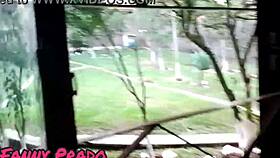 Fomos Alugar Uma Casa E Tive Que Dar Gostoso Para Os Donos Enquanto O Meu Marido Chupa A Minha Buceta