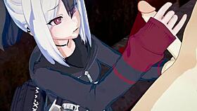 I Can't Stop Thinking About That Goth Girl Kayoko From Blue Archive In This 3D Hentai.