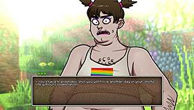 some hot underwear hornycraft in a fun cosplay game