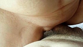 Is your wife fucking your cock with her bald pussy?