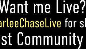 charlee chase and carmen valentina share a double performance in a group scene with milfs and brunettes