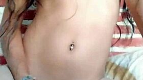 Shemale Plays Solo with Intense Crossdressing Action