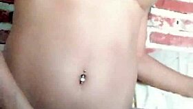 Shemale Plays Solo with Intense Crossdressing Action