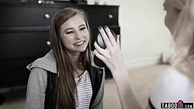 Stepbro And Stepsis Invite A Teen 18+ For Fun