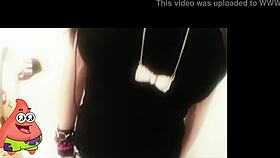 19 Year Old Emo with Big Boobs Downblouse Tease