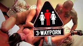 3-wayporn crew went wild with dp anal facial threesome
