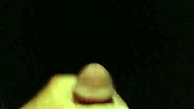 Jerking in dirty movie theater