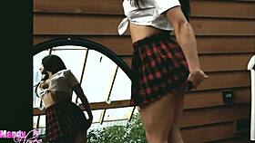 Watch This Goddess Rip Her Clothes In Public Strip Tease?