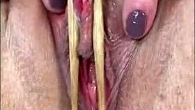 Hard Nipples And Pussy Play With Sushi Sticks Ice Cube By Milf Pornstar In Fetish Scene