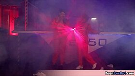 two busty milfs versus horny scientist if raid area 51 without beeing prepared