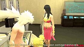 In Naruto Hentai Episode 40, Pervy Sage catches Temari masturbating, fucks her anally like a slut, wants his cum inside