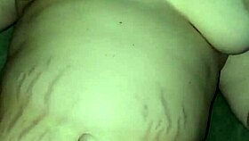 This milf is getting a creampie in the dining room during intense sex