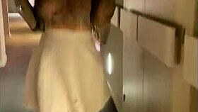 Naughty story of my journey in spain day 2 with tits flashing and blowjob 😏