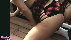 Watch This Goddess Rip Her Clothes In Public Strip Tease?