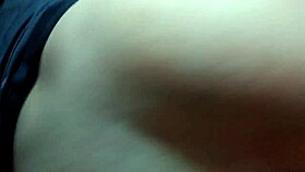 I cum on her BBW ass after screaming orgasm