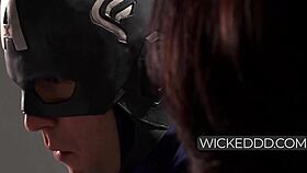 I’m loving smashing as Captain America with Black Widow, Jayden James and Josh Rivers.