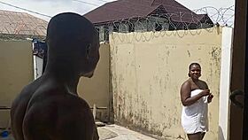 My Neighbors Wife Drying Her Cloth Out Looking Sexy