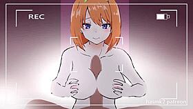 Anime hentai star gets titty fucked until cum spills right into her waiting mouth.