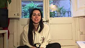 Maria's steamy shower fingering leads to intense orgasm