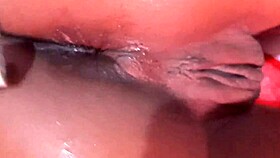 Just ate that tasty Brazilian teen 18+ ass, wild interracial action