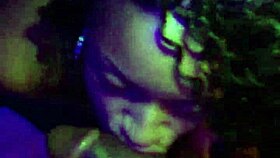 Ebony Amateur Sucks and Gets Fucked Bent Over