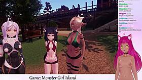 Vtuber Plays Monster Girl Island Part 1