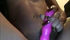 Yo, this cream thot’s ebony pussy is dripping wet and ready!